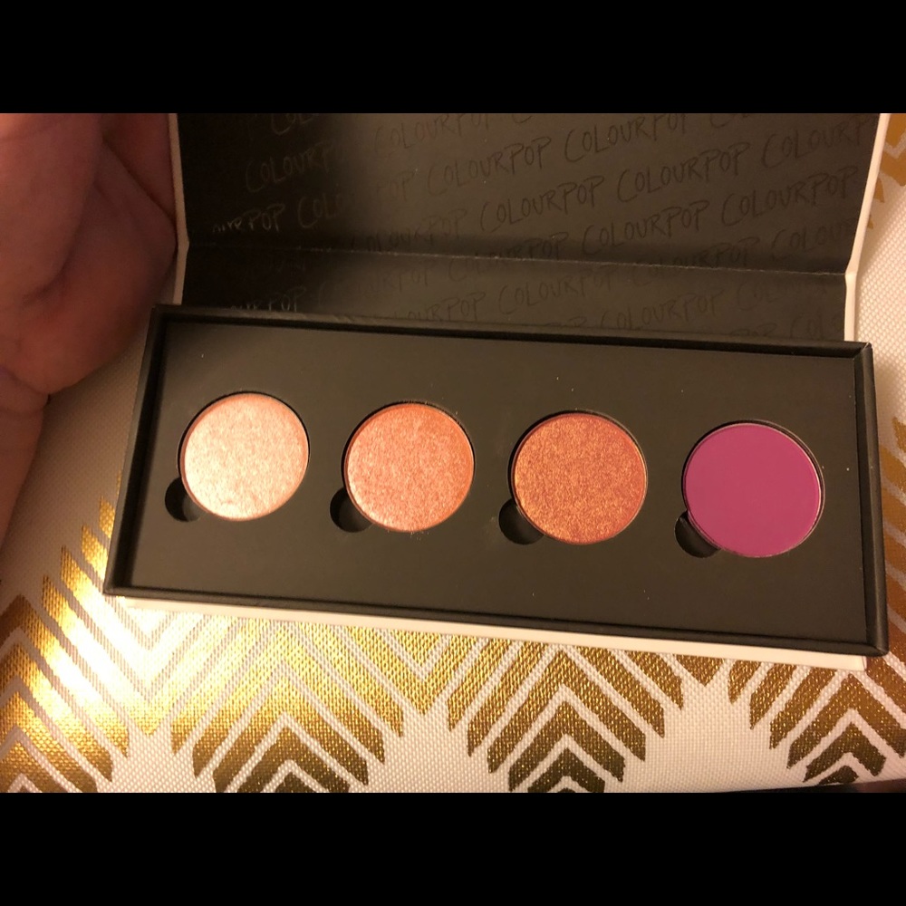 Colourpop eyeshadows